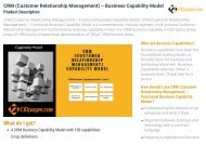 CRM Business Capability Model