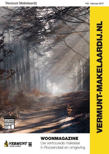 Vermunt Woonmagazine, #23 uitgave februari 2017