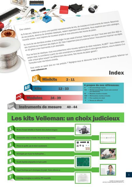 Catalogue Velleman Projects