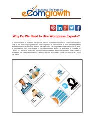 Why Do We Need to Hire Wordpress Experts?