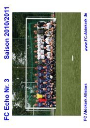 FC Echo Seite 11 - FC Aldekerk 28/52 eV