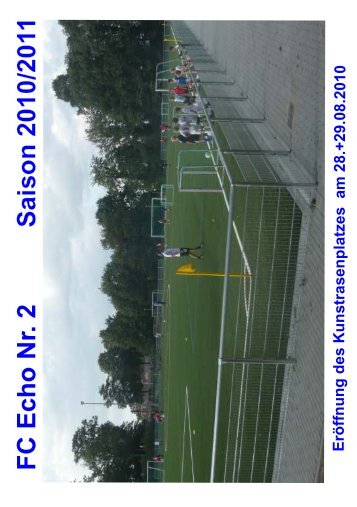 FC Echo Seite 3 - FC Aldekerk 28/52 eV