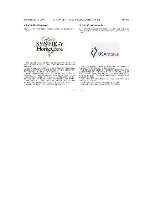 Trademark Official Gazette