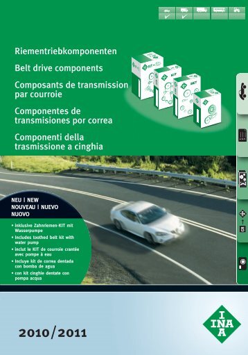 Riementriebkomponenten; Belt drive components ... - Schaeffler Group