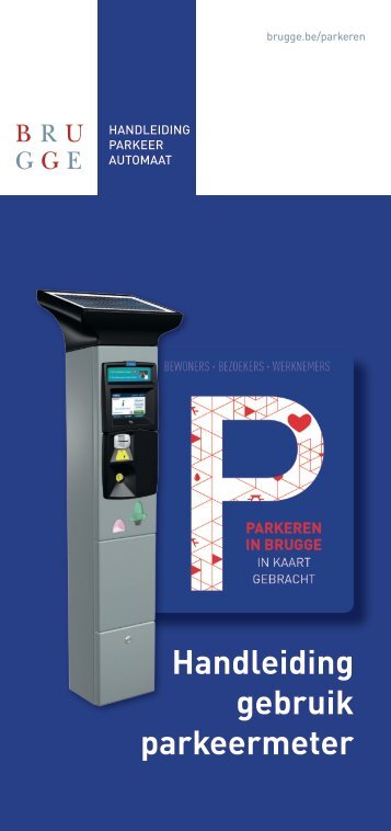 Handleiding gebruik parkeermeter in Brugge