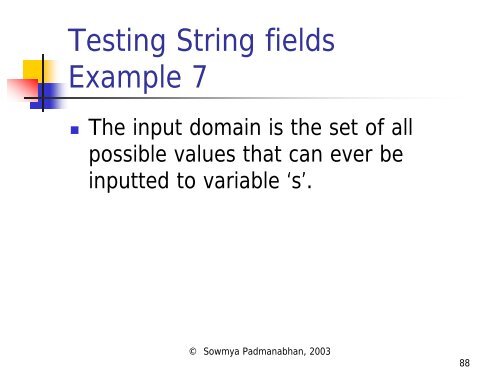 Domain Testing: Divide and Conquer - Testing Education