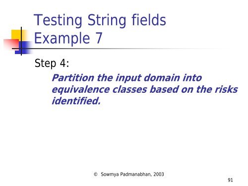 Domain Testing: Divide and Conquer - Testing Education