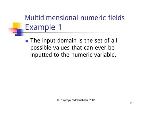 Domain Testing: Divide and Conquer - Testing Education