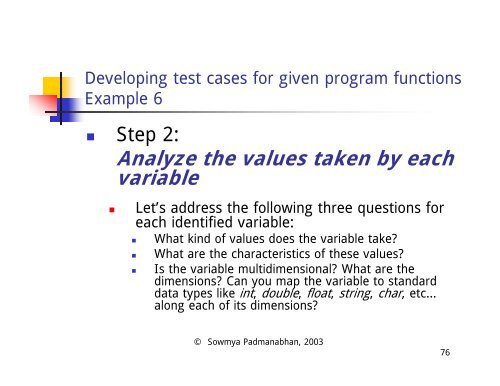 Domain Testing: Divide and Conquer - Testing Education