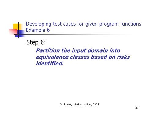 Domain Testing: Divide and Conquer - Testing Education