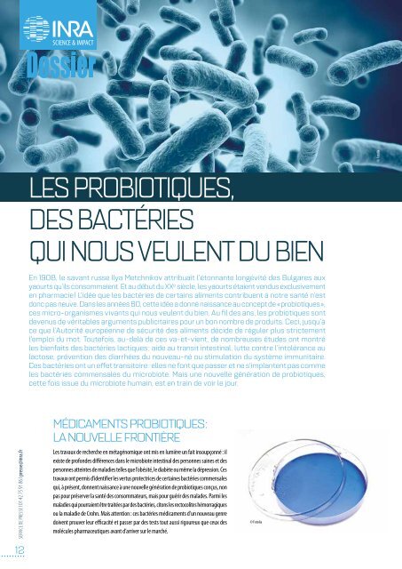 MICROBIOTE LA RÉVOLUTION INTESTINALE