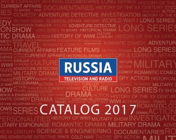 Catalog Sovtelexport 2017 Russia Television and Radio