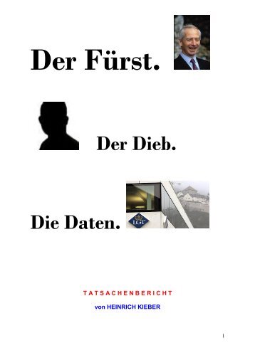 Der Fürst. Der Dieb. Die Daten. - blog.börsennews.de