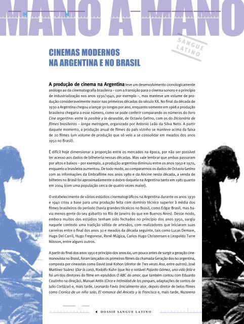 Sangue Latino - Revista Filme Cultura - via: Ed. Alápis