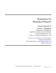 Biostatistics for Biomedical Research