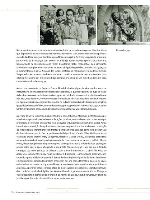 ARRASA QUARTEIRÃO - Revista Filme Cultura - via: Ed. Alápis