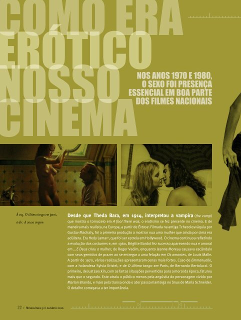 ARRASA QUARTEIRÃO - Revista Filme Cultura - via: Ed. Alápis