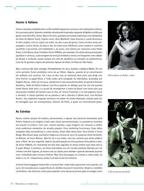 ARRASA QUARTEIRÃO - Revista Filme Cultura - via: Ed. Alápis