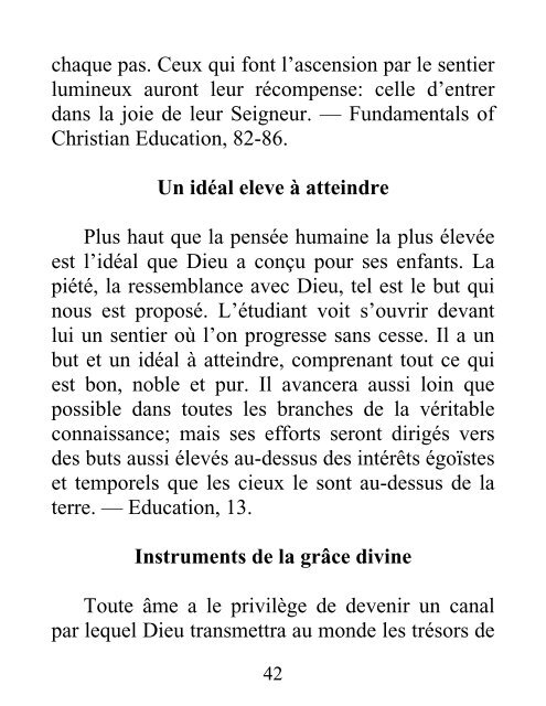 Messages à la jeunesse - Ellen G. White