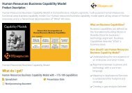 Human Resources Business Capability Model 