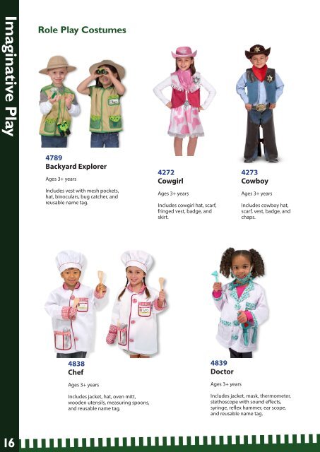 Melissa & Doug Thailand 2016 School Catalog