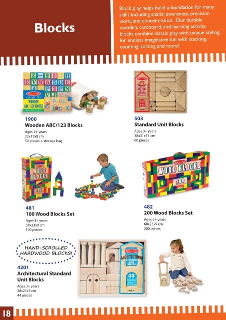 Melissa & Doug Thailand 2016 School Catalog