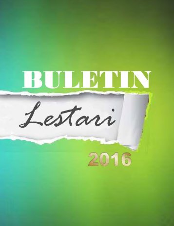 BULETIN LESTARI 2016