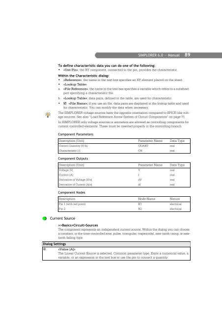 SIMPLORER User Manual V6.0 - FER-a