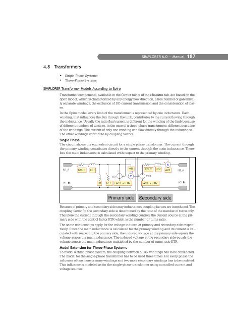 SIMPLORER User Manual V6.0 - FER-a