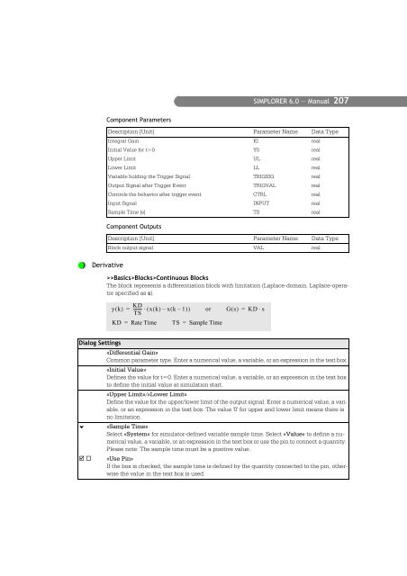 SIMPLORER User Manual V6.0 - FER-a