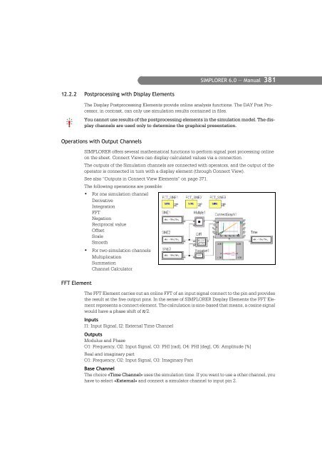 SIMPLORER User Manual V6.0 - FER-a