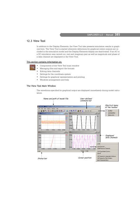 SIMPLORER User Manual V6.0 - FER-a