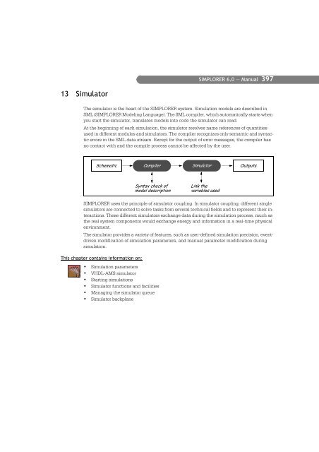 SIMPLORER User Manual V6.0 - FER-a