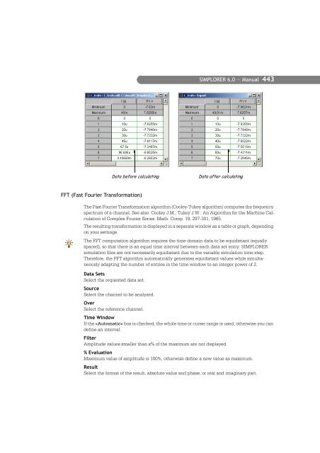 SIMPLORER User Manual V6.0 - FER-a