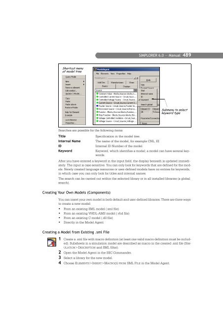 SIMPLORER User Manual V6.0 - FER-a