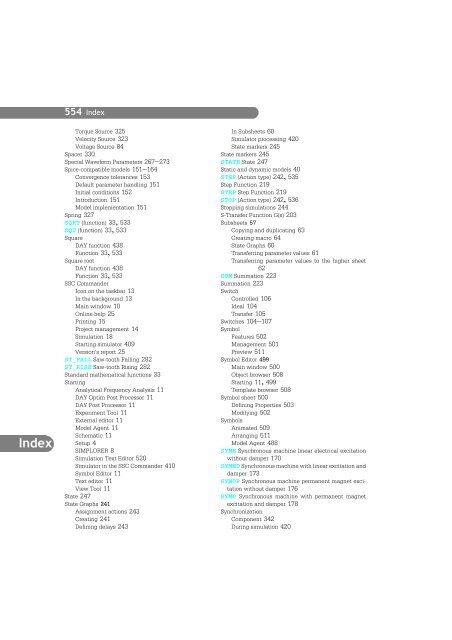 SIMPLORER User Manual V6.0 - FER-a