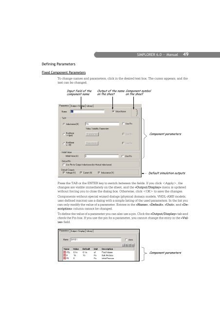 SIMPLORER User Manual V6.0 - FER-a