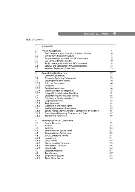 SIMPLORER User Manual V6.0 - FER-a