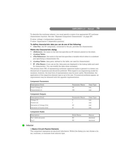 SIMPLORER User Manual V6.0 - FER-a