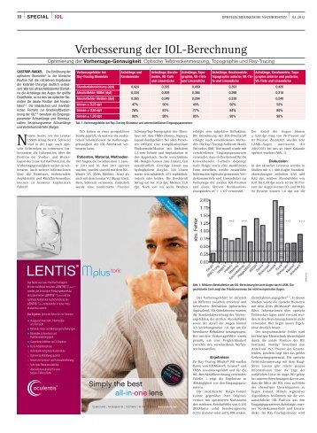 PDF (532KB) - Augen- & Laserklinik Castrop Rauxel