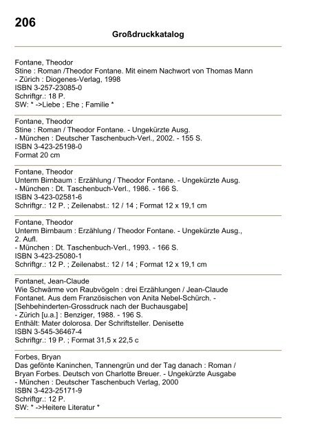 Katalog GroÃŸdruck - Deutsche Blindenstudienanstalt e.V.