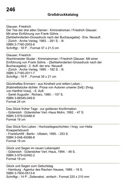 Katalog GroÃŸdruck - Deutsche Blindenstudienanstalt e.V.