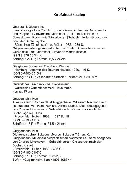 Katalog GroÃŸdruck - Deutsche Blindenstudienanstalt e.V.