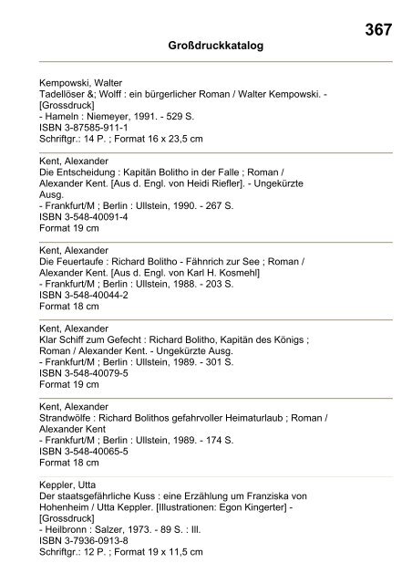 Katalog GroÃŸdruck - Deutsche Blindenstudienanstalt e.V.