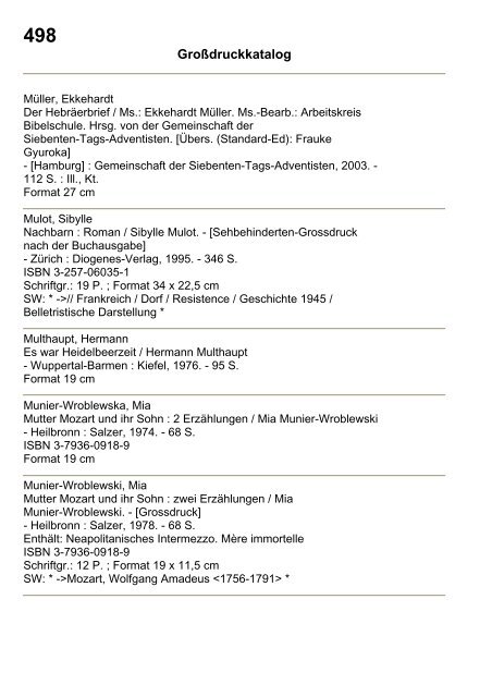 Katalog GroÃŸdruck - Deutsche Blindenstudienanstalt e.V.