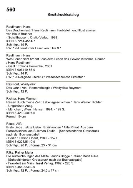 Katalog GroÃŸdruck - Deutsche Blindenstudienanstalt e.V.