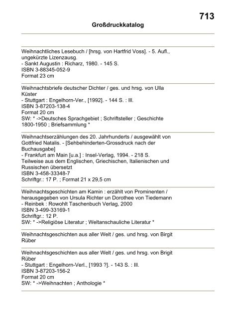 Katalog GroÃŸdruck - Deutsche Blindenstudienanstalt e.V.