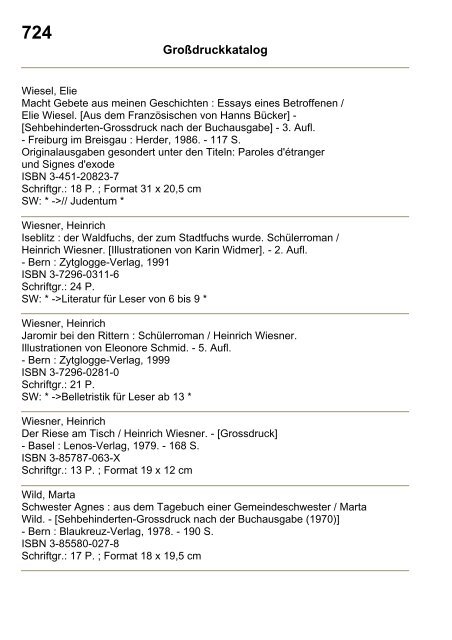 Katalog GroÃŸdruck - Deutsche Blindenstudienanstalt e.V.