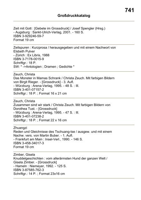 Katalog GroÃŸdruck - Deutsche Blindenstudienanstalt e.V.