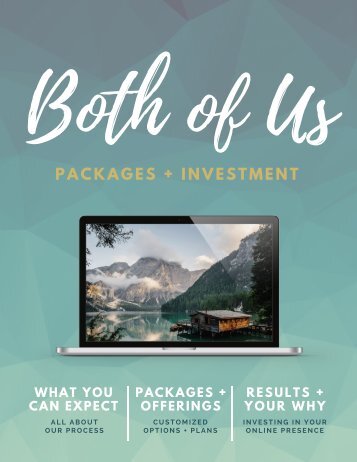 Both of Us Sales Kit